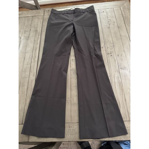 Theory Max C Tailor Wool Trouser Pants in Black Size 4 - Picture 1 of 3